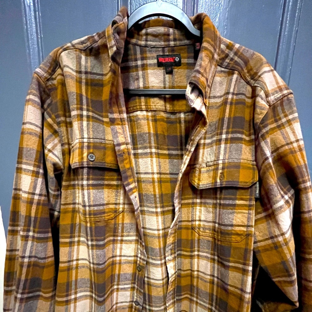 Wolverine heavyweight flannel. Men’s XL